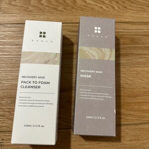 Recovery Mud Pack to Foam Cleanser - White bundle deal cardi b